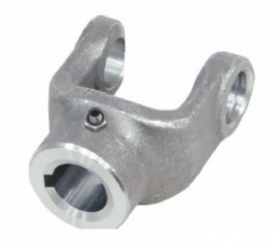 PLAIN BORE YOKE C -KEYWAY & THREADED HOLE