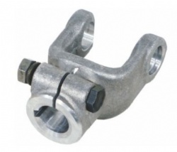 PLAIN BORE YOKE D-KEYWAY & CLAMP BOLT